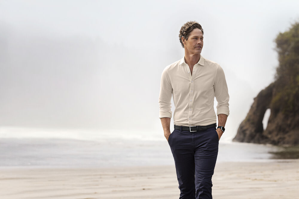 Advantage Shirt Men von Cutter & Buck – White