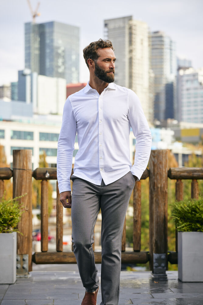 Advantage Shirt Men von Cutter & Buck – White