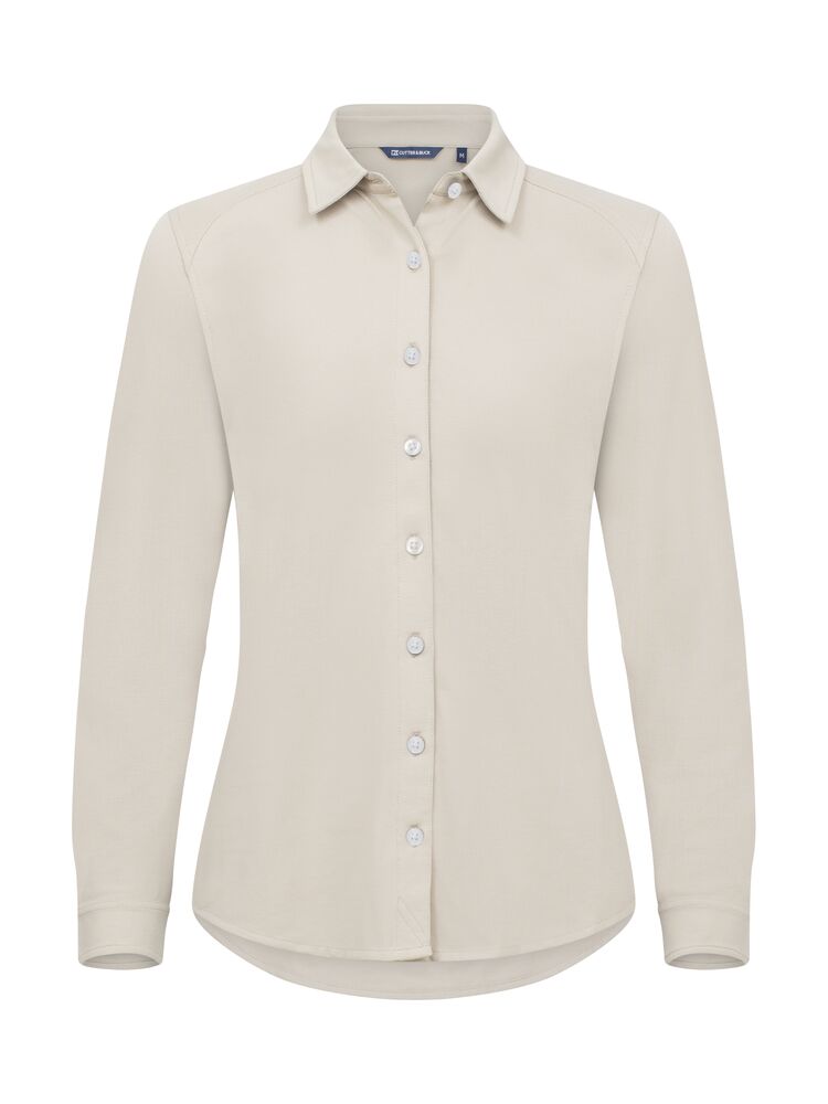 Advantage Shirt Ladies von Cutter & Buck – White