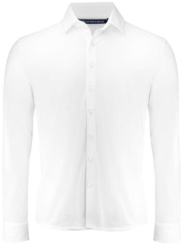 Hedley Stretch Shirt Men von Cutter & Buck – White