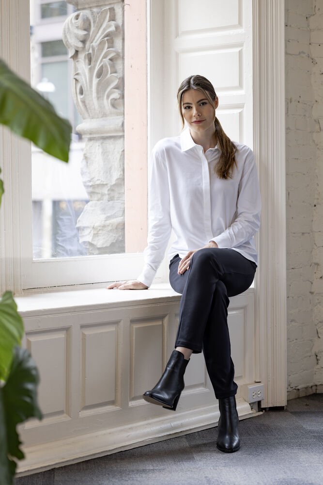 Hedley Stretch Shirt Ladies von Cutter & Buck – White