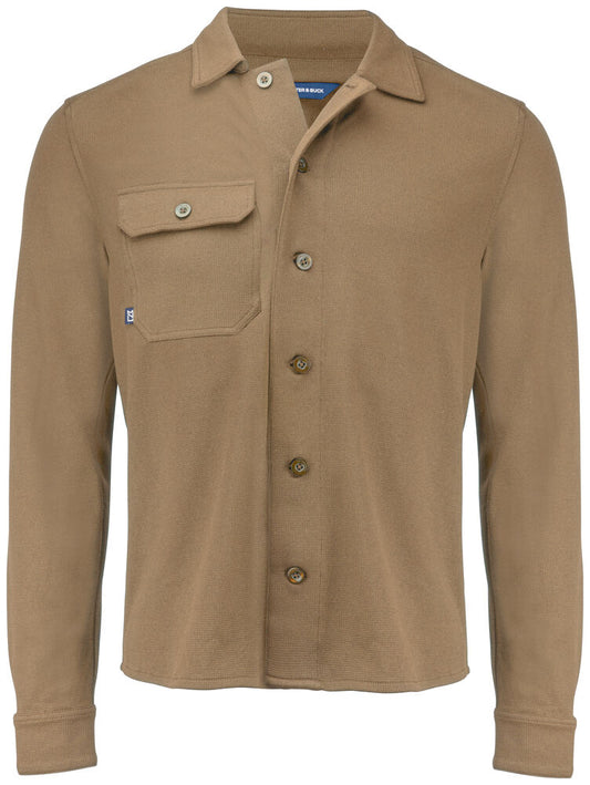 Advantage Leisure Shirt Men von Cutter & Buck – Khaki