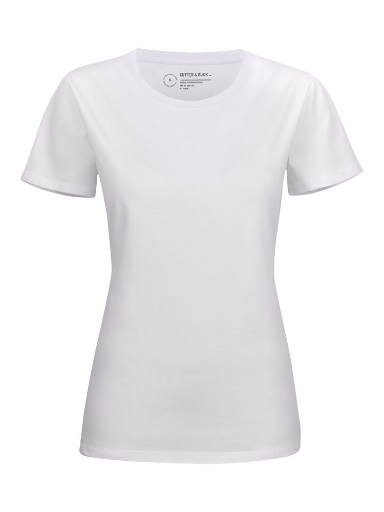 Manzanita Roundneck Ladies von Cutter & Buck – White