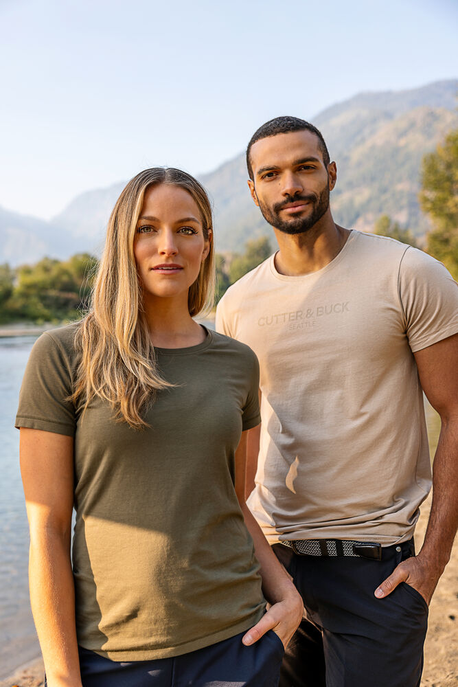 Manzanita Roundneck Ladies von Cutter & Buck – White
