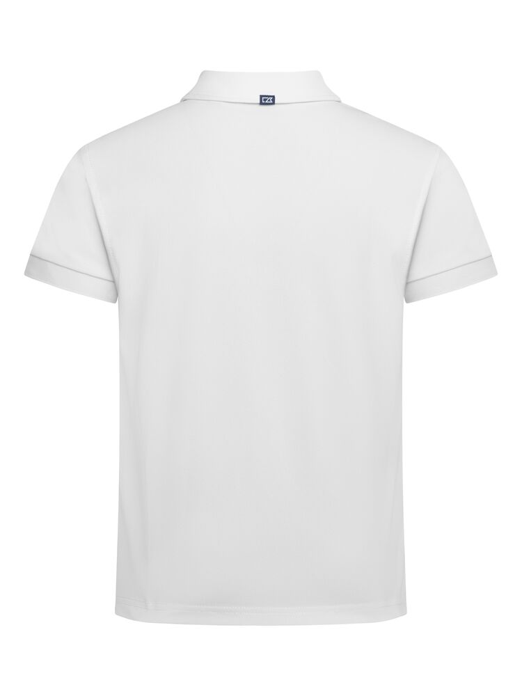 Virtue Polo Solid Junior von Cutter & Buck – White
