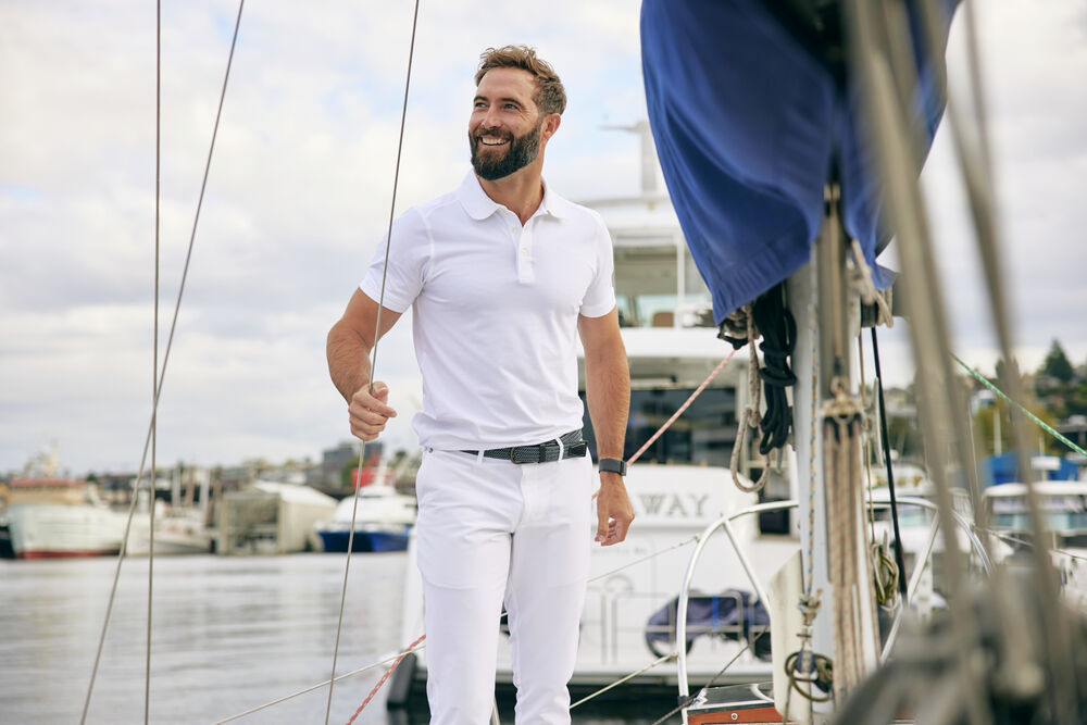 Advantage Polo von Cutter & Buck – White