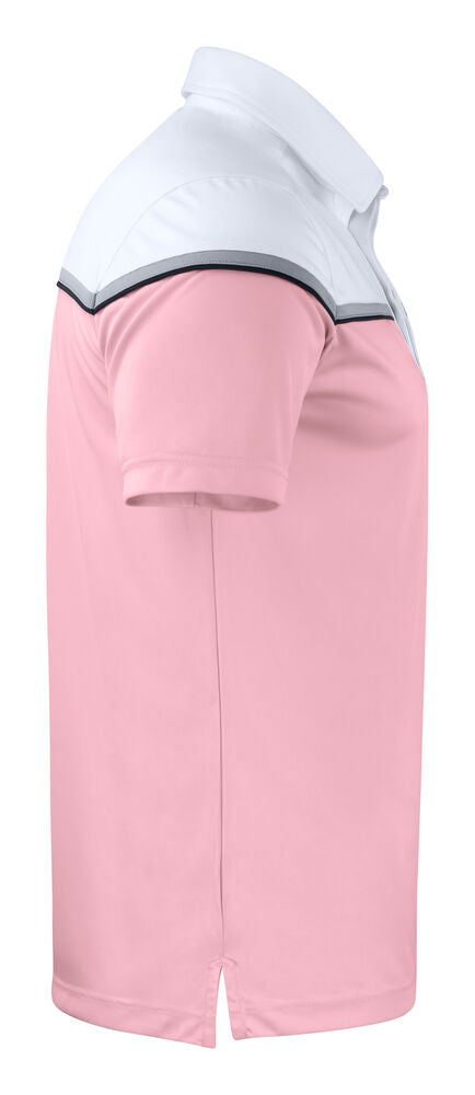 Seabeck Polo Men von Cutter & Buck – Pink/White