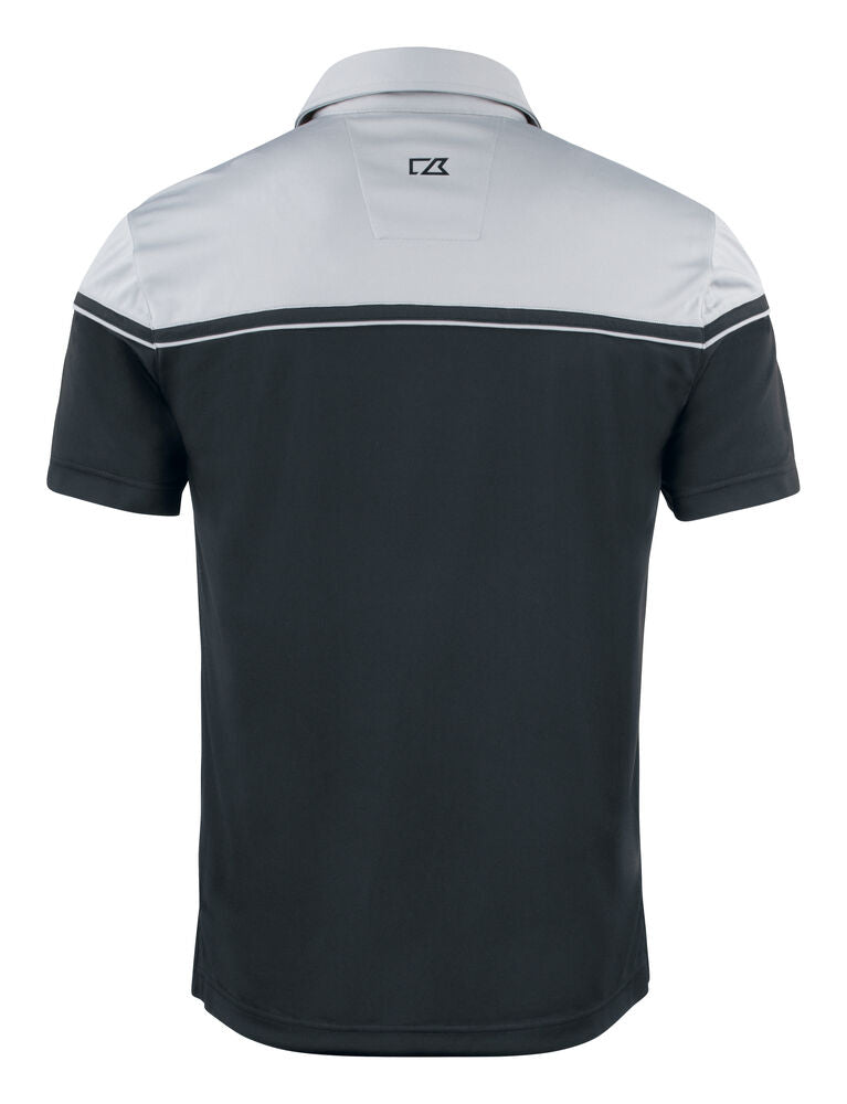 Seabeck Polo Men von Cutter & Buck – Pink/White