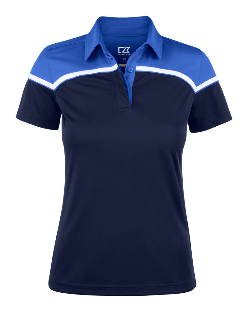 Seabeck Polo Ladies von Cutter & Buck – Pink/White