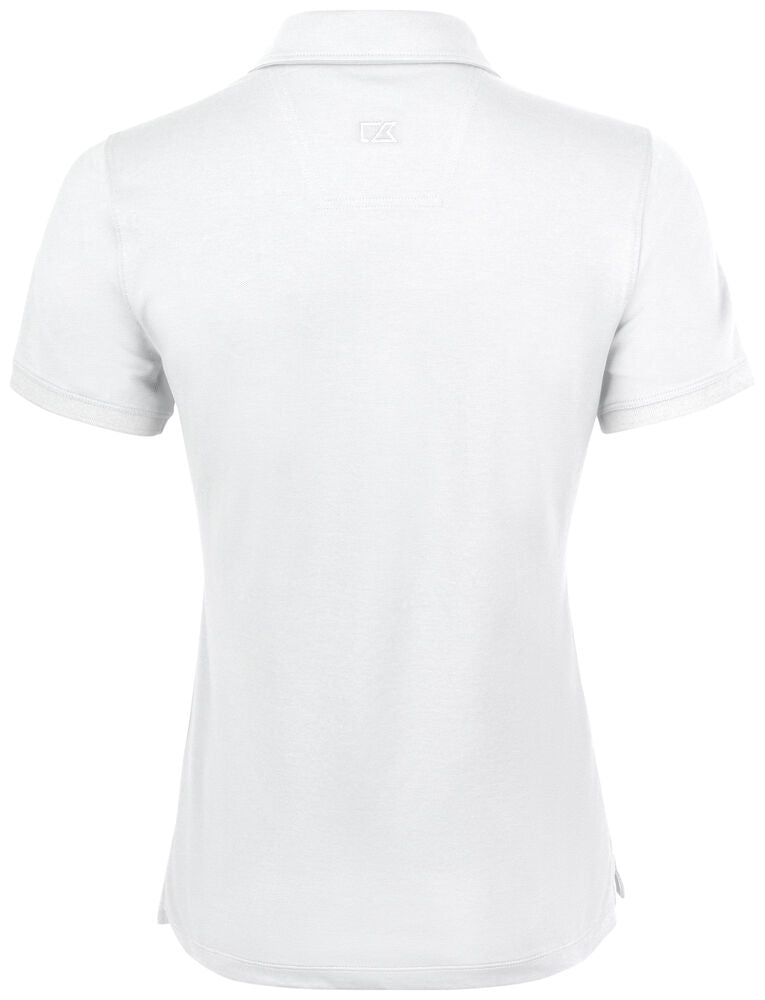 Oceanside Stretch Polo Ladies von Cutter & Buck – White