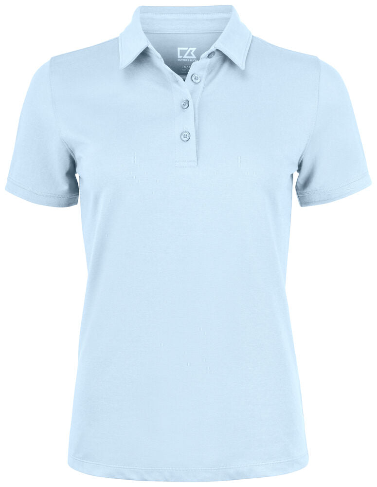 Oceanside Stretch Polo Ladies von Cutter & Buck – White