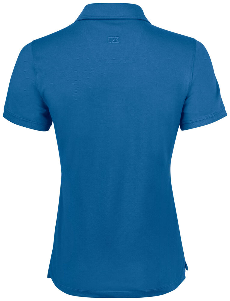 Oceanside Stretch Polo Ladies von Cutter & Buck – White