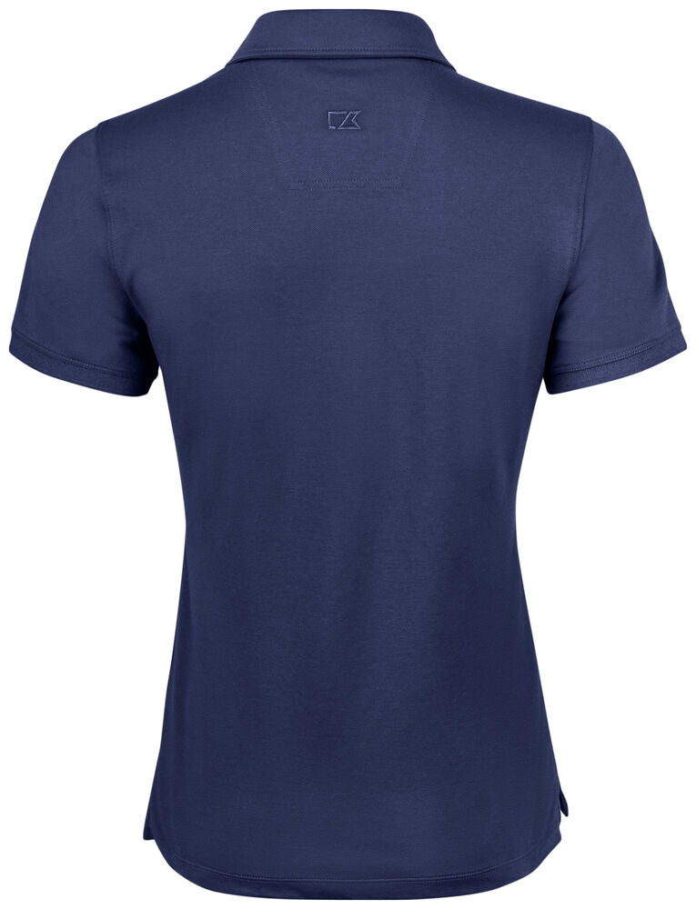 Oceanside Stretch Polo Ladies von Cutter & Buck – White