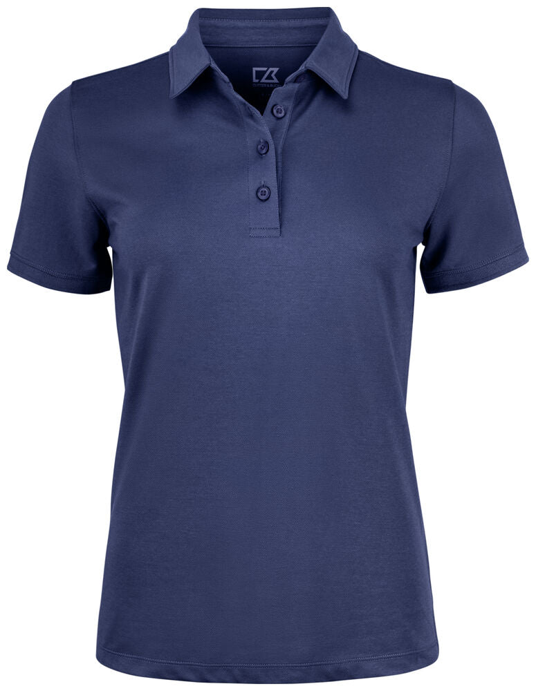 Oceanside Stretch Polo Ladies von Cutter & Buck – White