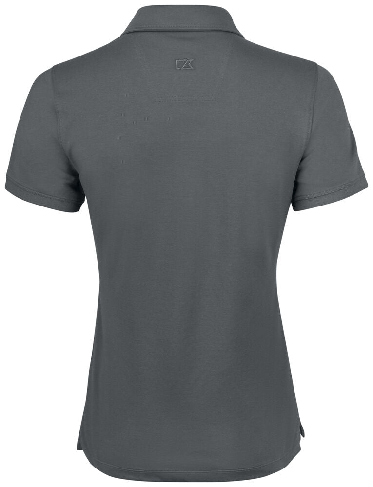 Oceanside Stretch Polo Ladies von Cutter & Buck – White