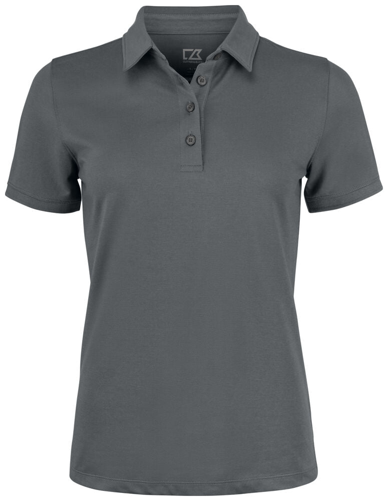 Oceanside Stretch Polo Ladies von Cutter & Buck – White