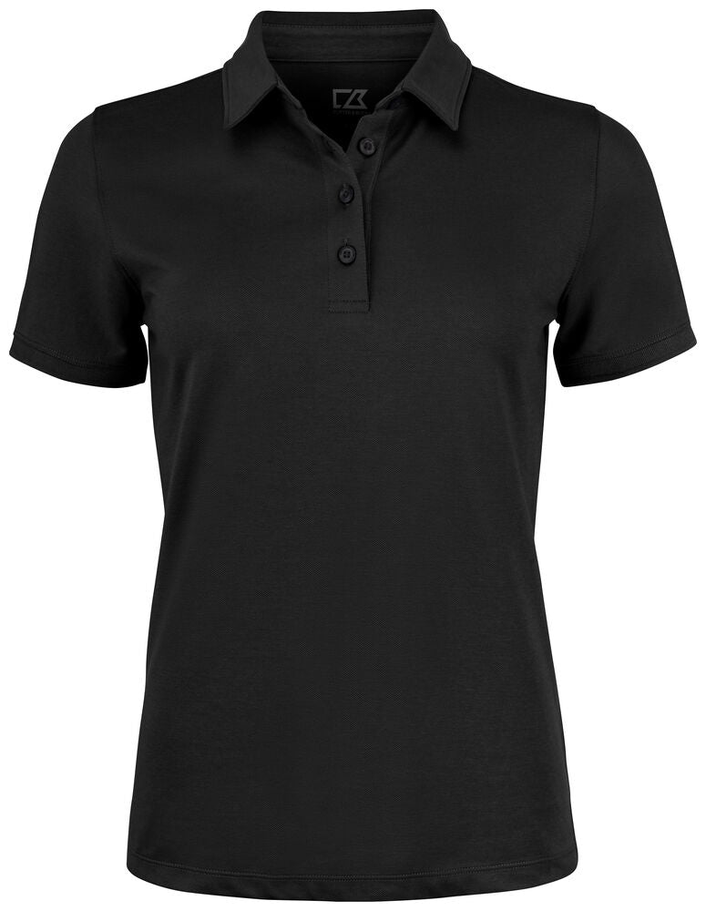 Oceanside Stretch Polo Ladies von Cutter & Buck – White