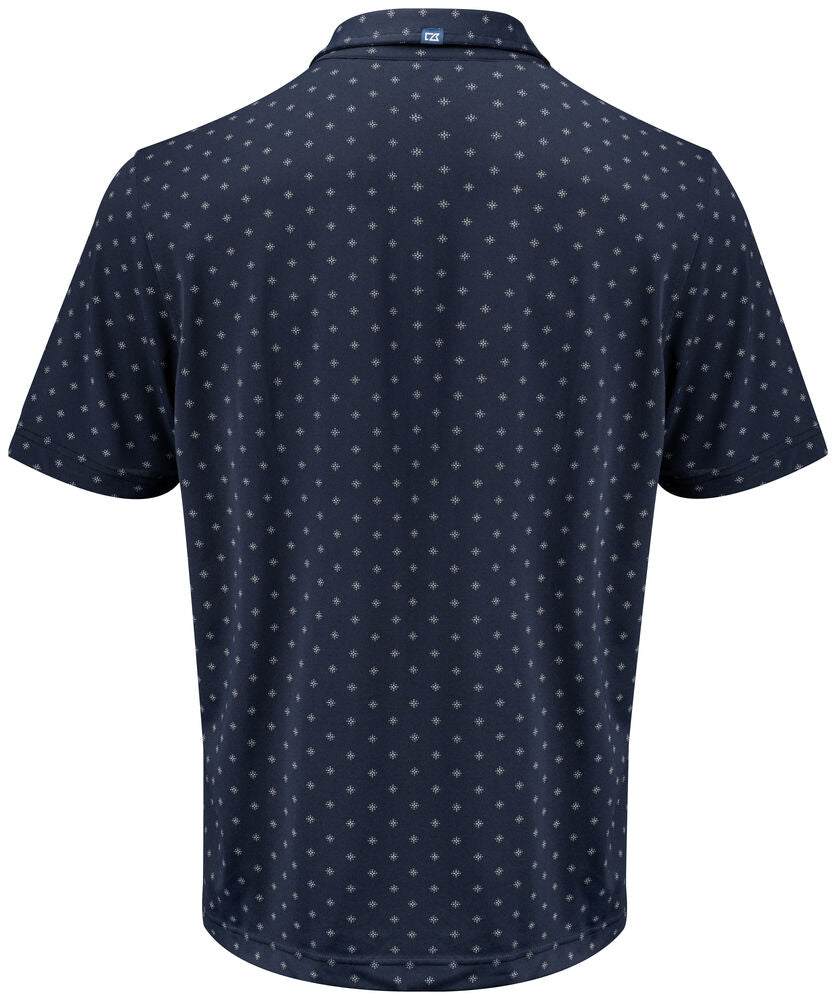 Virtue Polo Printed von Cutter & Buck – White
