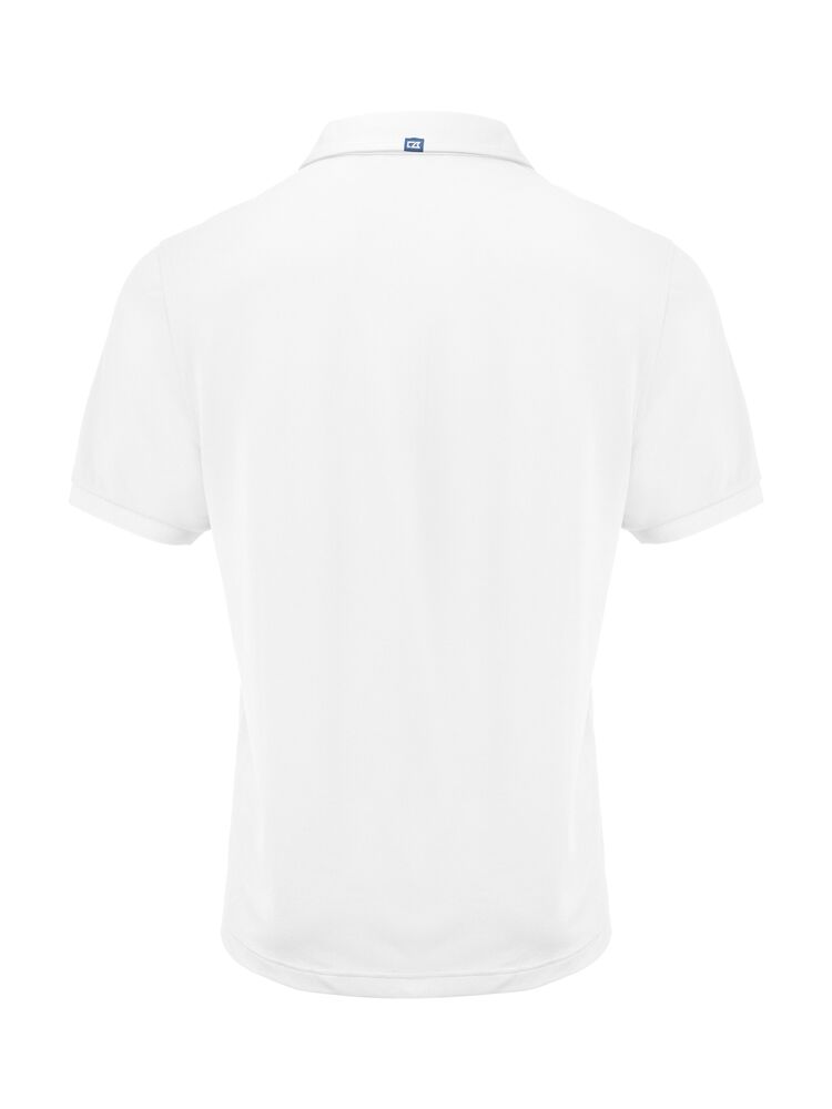 Virtue Polo Solid Men von Cutter & Buck – White