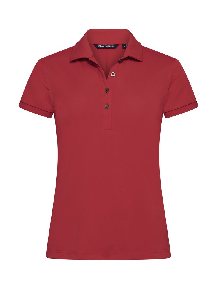 Virtue Polo Solid Women von Cutter & Buck – White