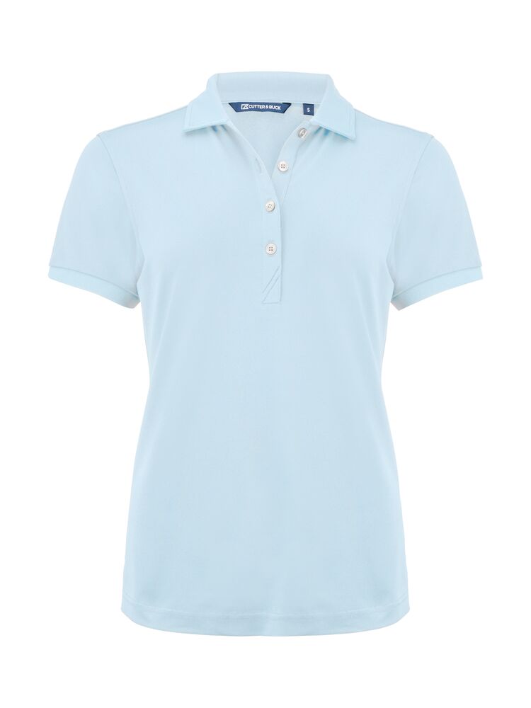 Virtue Polo Solid Women von Cutter & Buck – White