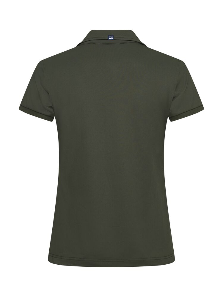 Virtue Polo Solid Women von Cutter & Buck – White