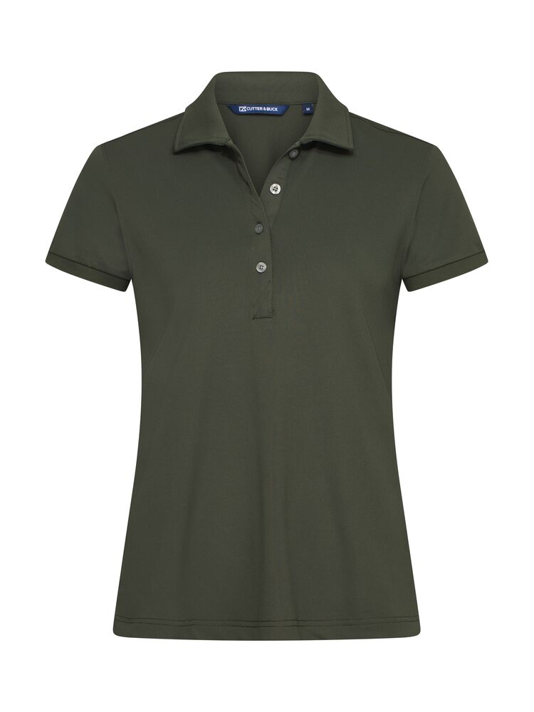 Virtue Polo Solid Women von Cutter & Buck – White