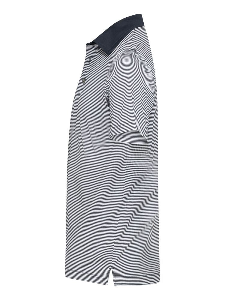 Virtue Polo Stripes Men von Cutter & Buck – Dark Navy