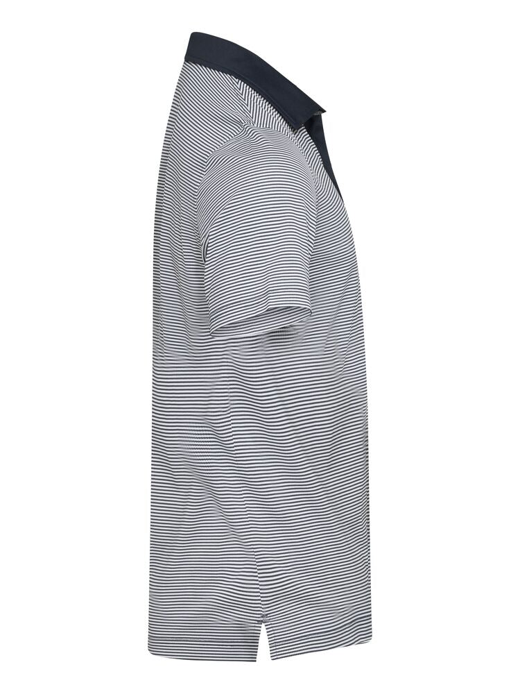 Virtue Polo Stripes Men von Cutter & Buck – Dark Navy
