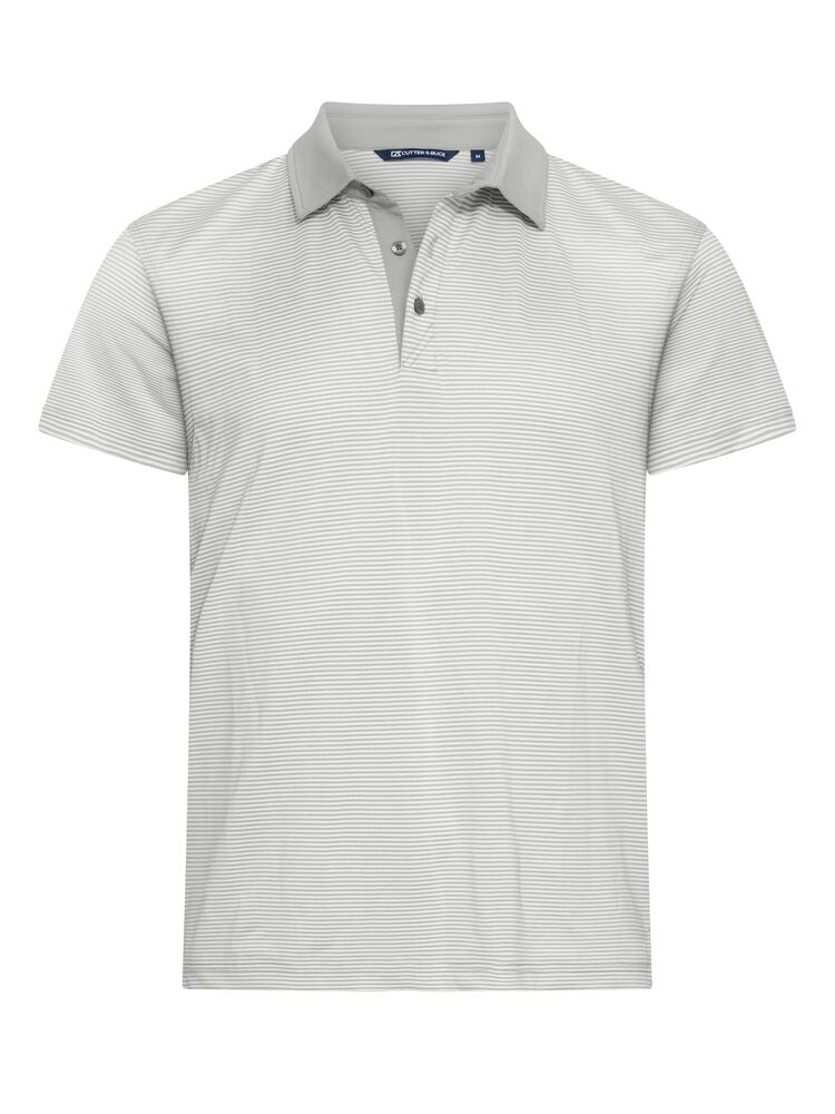 Virtue Polo Stripes Men von Cutter & Buck – Dark Navy