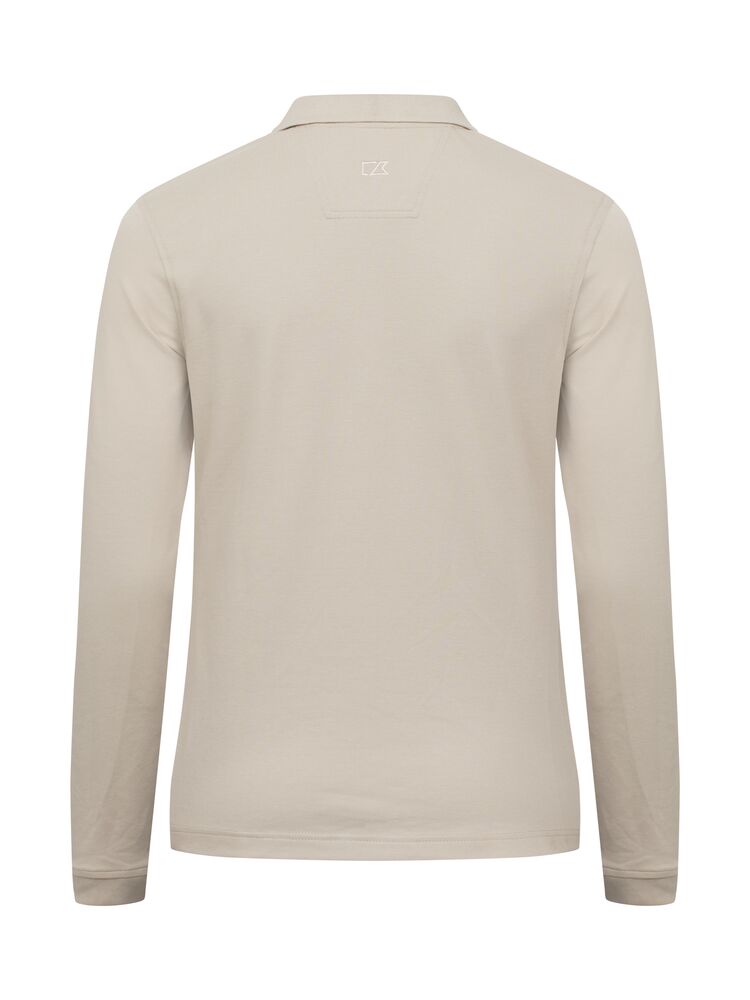 Advantage Polo Long Sleeve Women von Cutter & Buck – White