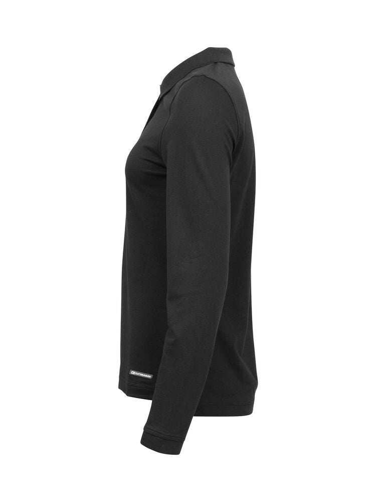 Advantage Polo Long Sleeve Women von Cutter & Buck – White