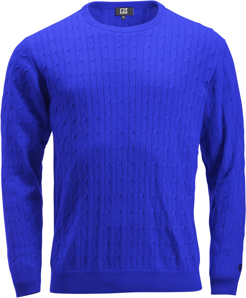 Blakely Knitted Sweater Men's von Cutter & Buck – Royal Blue