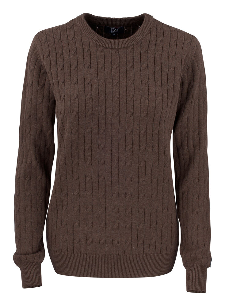 Blakely Knitted Sweater Ladies' von Cutter & Buck – Sky Blue