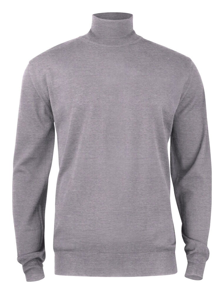 Kennewick Turtleneck von Cutter & Buck – Grey Melange