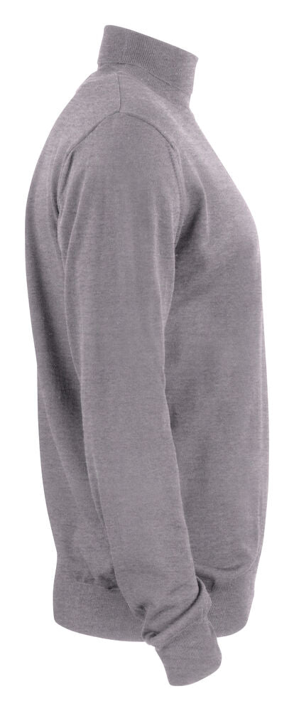 Kennewick Turtleneck von Cutter & Buck – Grey Melange