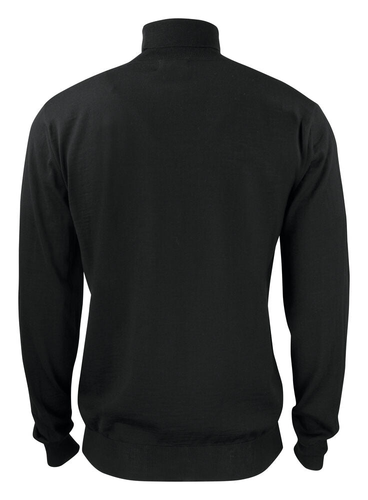 Kennewick Turtleneck von Cutter & Buck – Grey Melange