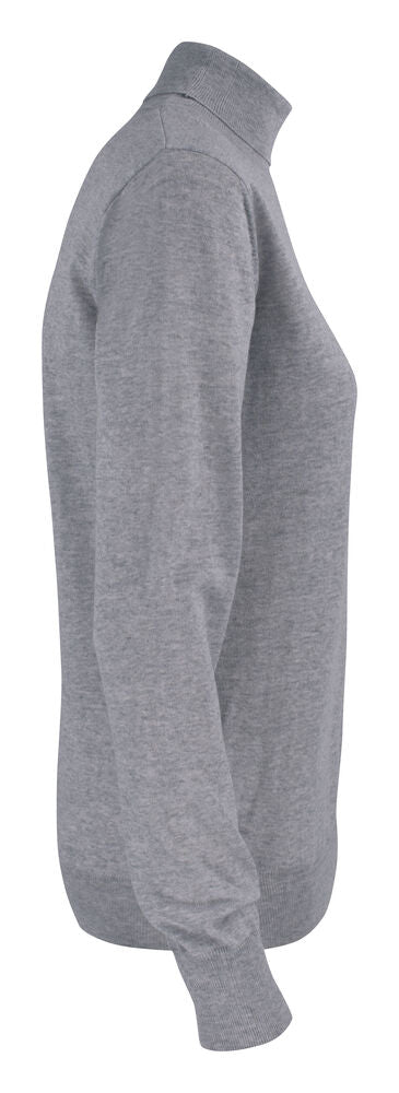 Kennewick Turtleneck Ladies von Cutter & Buck – Grey Melange