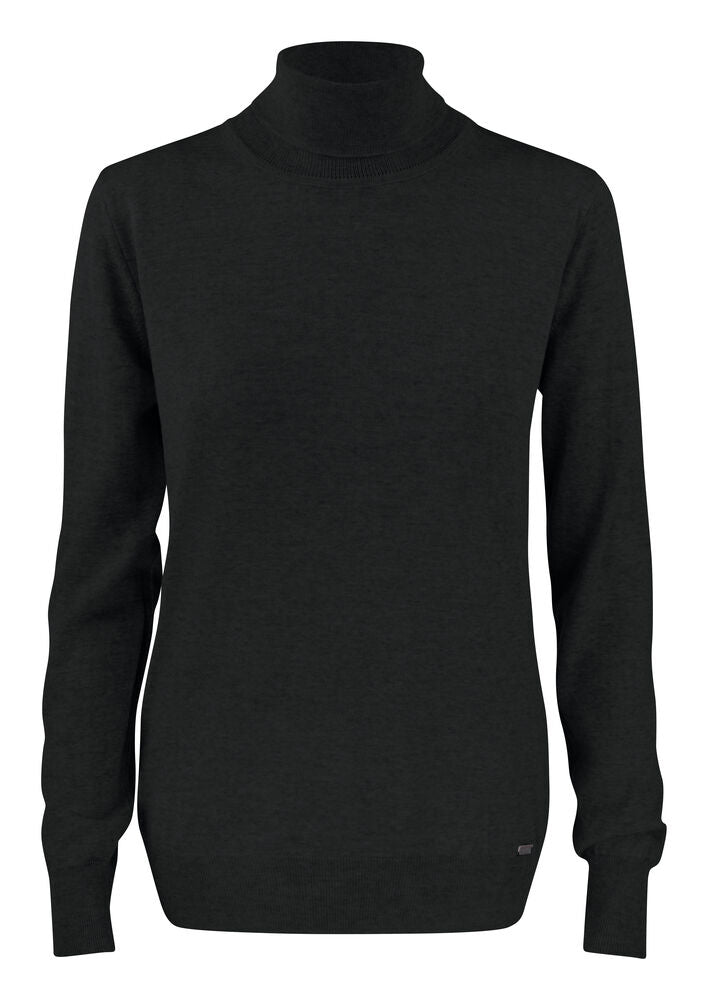 Kennewick Turtleneck Ladies von Cutter & Buck – Grey Melange