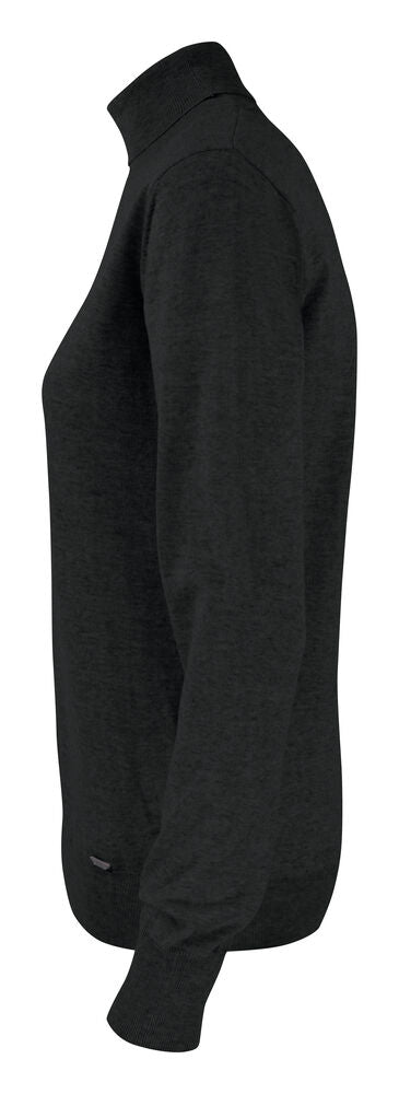 Kennewick Turtleneck Ladies von Cutter & Buck – Grey Melange