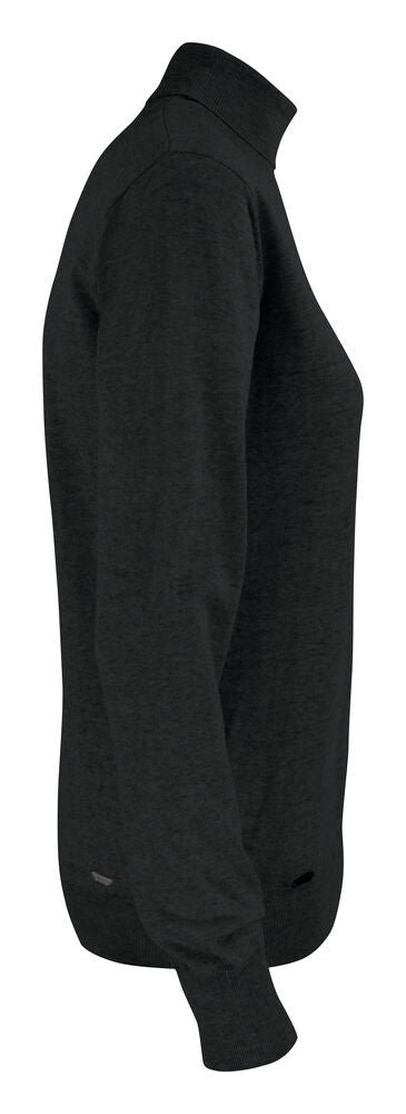 Kennewick Turtleneck Ladies von Cutter & Buck – Grey Melange