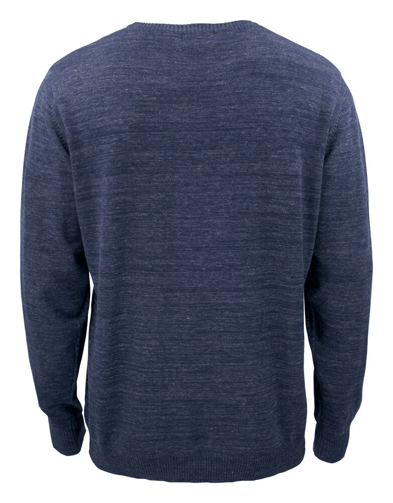 Eatonville Sweater von Cutter & Buck – Navy Melange