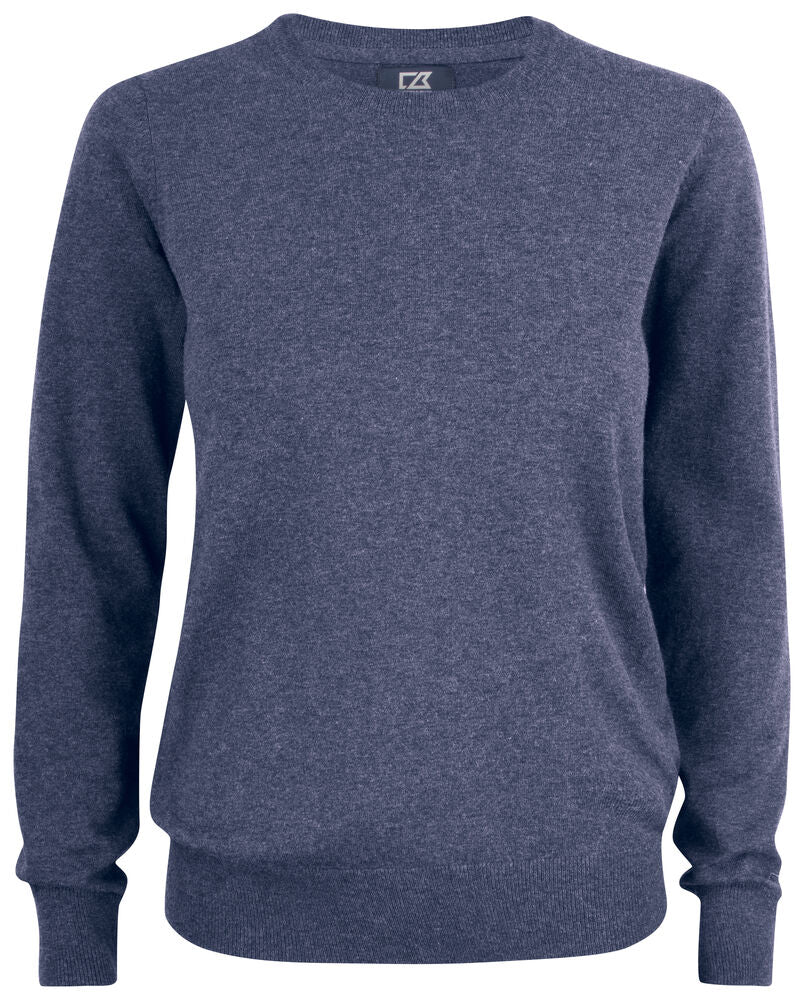 Oakville Crewneck Ladies von Cutter & Buck – Navy Melange