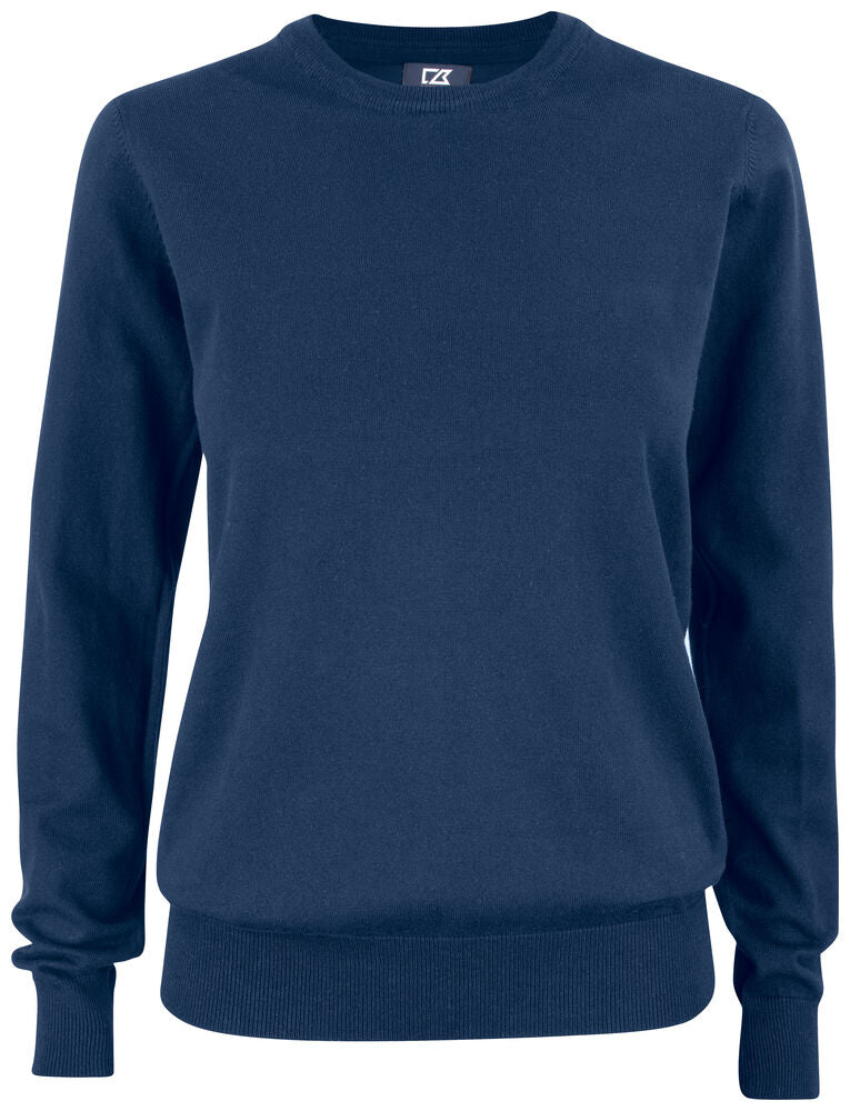 Oakville Crewneck Ladies von Cutter & Buck – Navy Melange