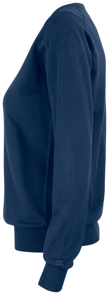 Oakville Crewneck Ladies von Cutter & Buck – Navy Melange