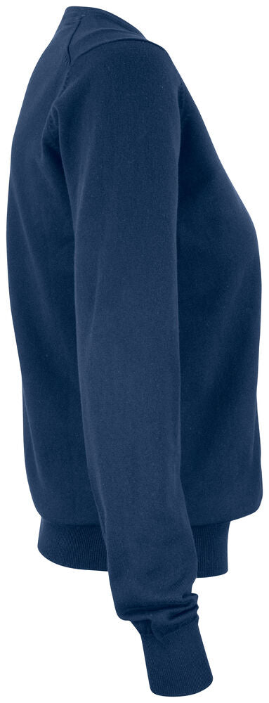 Oakville Crewneck Ladies von Cutter & Buck – Navy Melange