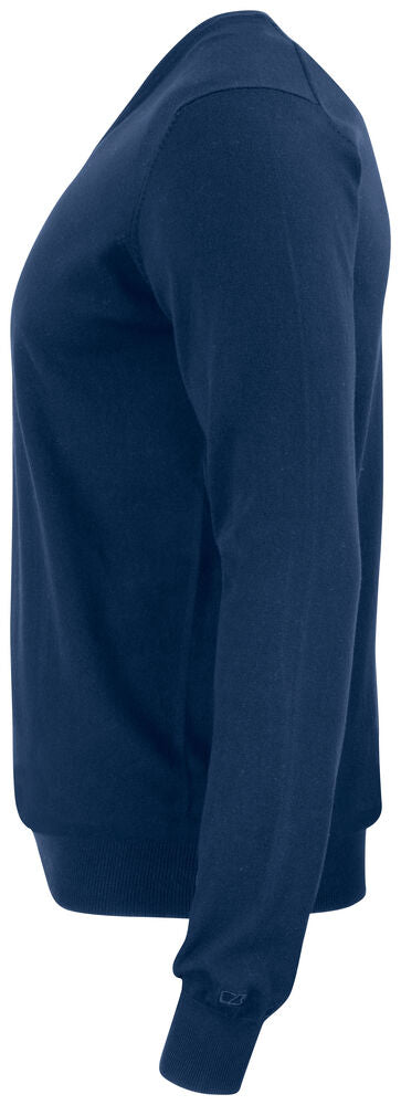 Oakville V-neck Men von Cutter & Buck – Navy Melange