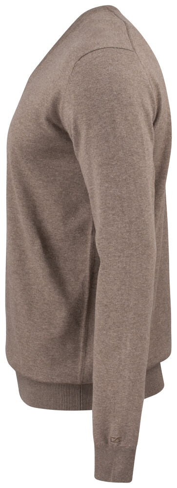 Oakville V-neck Men von Cutter & Buck – Navy Melange