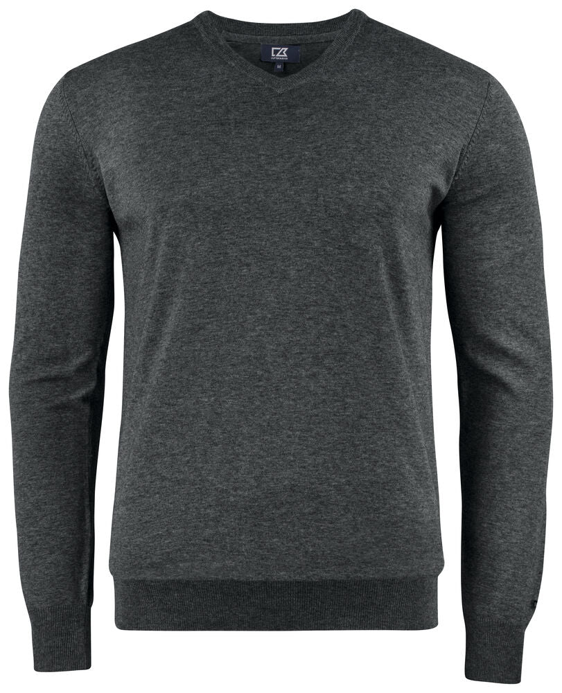 Oakville V-neck Men von Cutter & Buck – Navy Melange