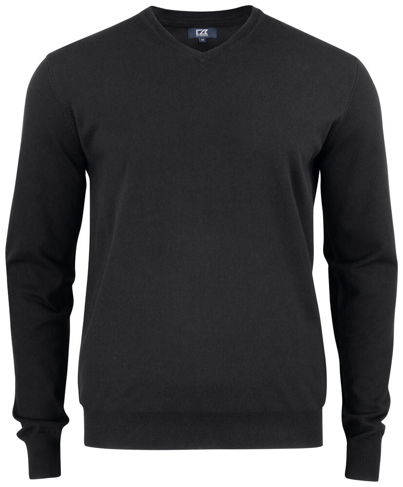 Oakville V-neck Men von Cutter & Buck – Navy Melange